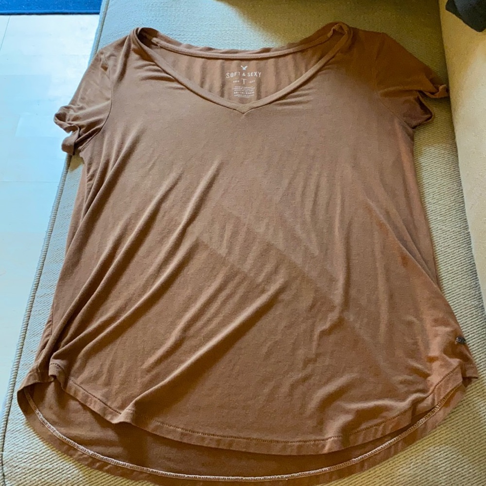 Brown American Eagle Shirt